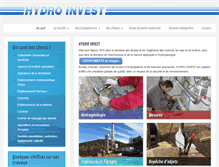 Tablet Screenshot of hydroinvest.com